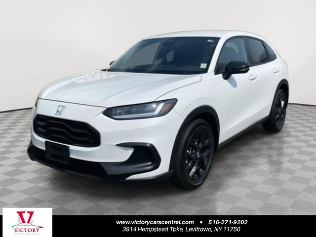 White 2023 Honda HR-V Sport AWD SUV / Crossover All-Wheel Drive Continuously Variable Transmission