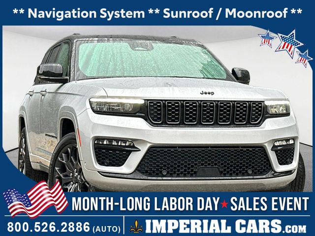 Silver Zynith 2025 Jeep Grand Cherokee SUV / Crossover Four-Wheel Drive 8-Speed Automatic