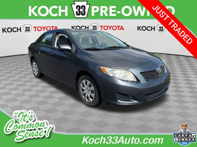 Magnetic Gray Metallic 2010 Toyota Corolla Sedan Front-Wheel Drive 4-Speed Automatic