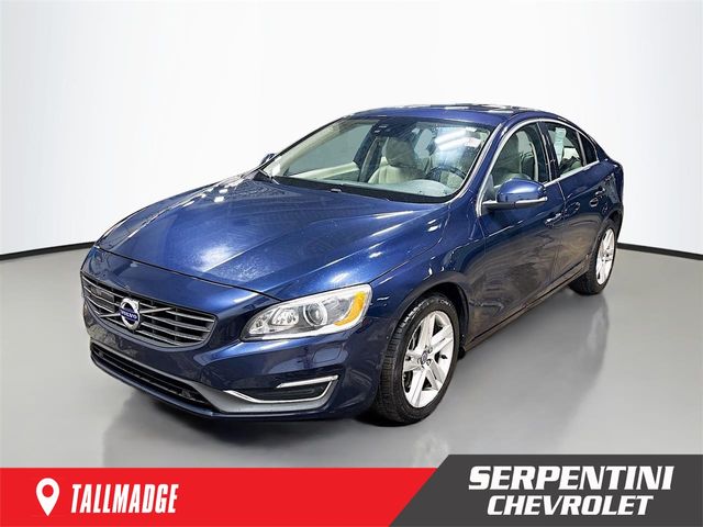 Caspian Blue Metallic 2015 Volvo S60 Sedan All-Wheel Drive 6-Speed Automatic
