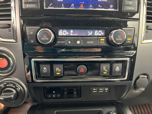 2019 Magnetic Black Metallic Nissan Titan XD Platinum Reserve 4X4 Truck