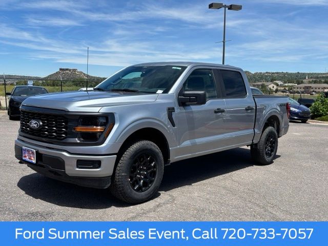 Iconic Silver Metallic 2026 Ford F-150 Pickup Truck Four-Wheel Drive Automatic