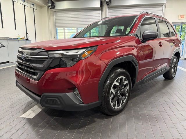 Crimson Red Pearl 2026 Subaru Forester SUV / Crossover All-Wheel Drive Continuously Variable Transmission