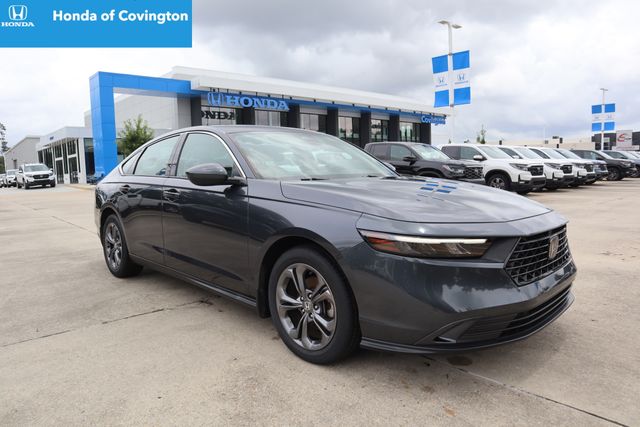 Meteorite Gray Metallic 2023 Honda Accord Sedan Front-Wheel Drive Continuously Variable Transmission
