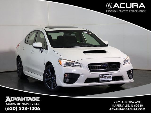 Crystal White Pearl 2015 Subaru WRX Sedan Continuously Variable Transmission