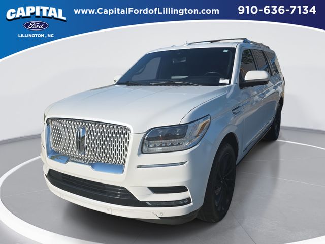 White 2021 Lincoln Navigator SUV / Crossover Four-Wheel Drive Automatic