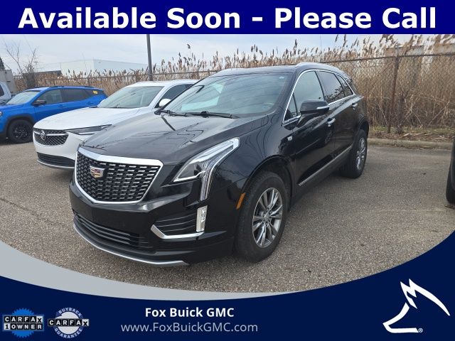 Stellar Black Metallic 2023 Cadillac XT5 Premium Luxury AWD SUV / Crossover Four-Wheel Drive 9-Speed Automatic