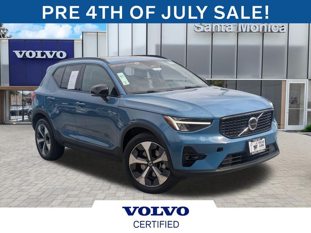 Fjord Blue Metallic 2023 Volvo XC40 B5 Plus Dark Theme AWD SUV / Crossover All-Wheel Drive Automatic