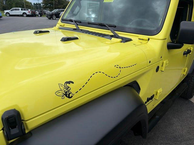2023 Jeep Wrangler Sport S Yellow at Luther Ford