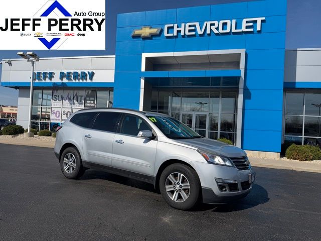Silver Ice Metallic 2017 Chevrolet Traverse 1LT FWD SUV / Crossover Front-Wheel Drive 6-Speed Automatic