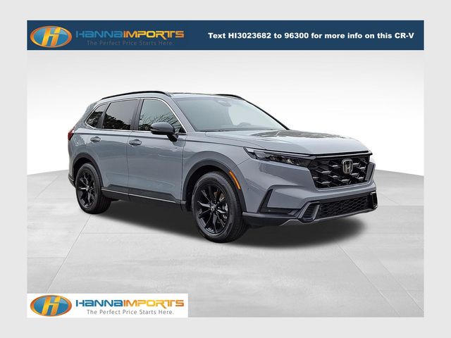Urban Gray Pearl 2025 Honda CR-V Hybrid Sport-L FWD SUV / Crossover Front-Wheel Drive Continuously Variable Transmission