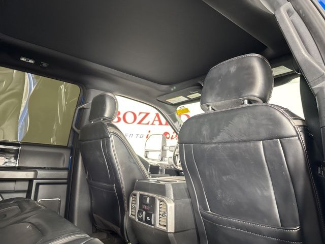 2020 Blue Ford F-250SD Platinum 4X4 Truck