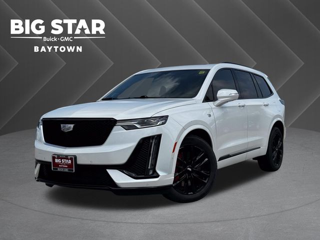 2024 Cadillac XT6 Sport White at River Oaks CDJR