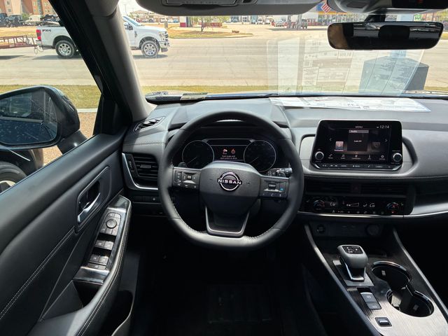 2026 Nissan Rogue Dark Armor Gray at Brown Honda