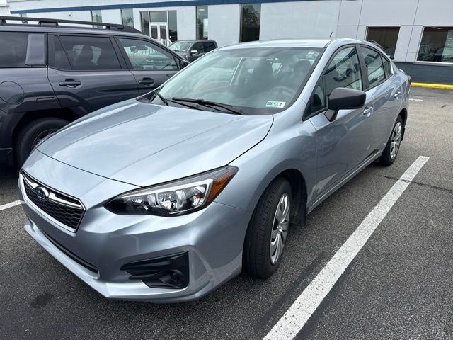 Ice Silver Metallic 2019 Subaru Impreza Sedan All-Wheel Drive Continuously Variable Transmission