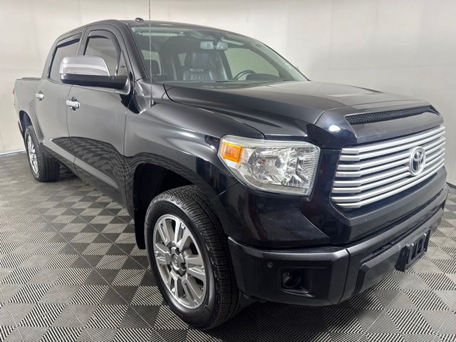 Attitude Black Metallic 2014 Toyota Tundra Pickup Truck Four-Wheel Drive 6-Speed Automatic Overdrive