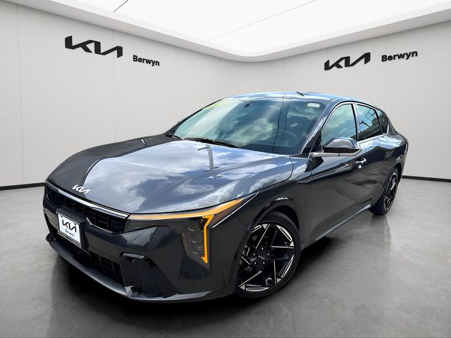 Interstellar Gray 2025 Kia K4 GT-Line FWD Sedan Front-Wheel Drive Continuously Variable Transmission