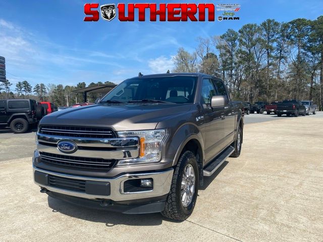 Stone Gray Metallic 2019 Ford F-150 Pickup Truck Four-Wheel Drive Automatic