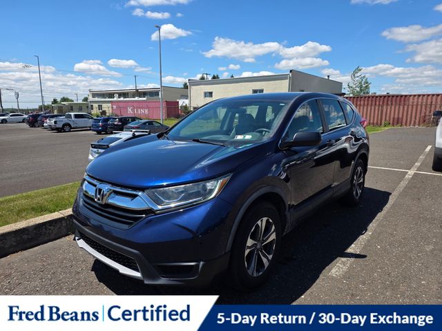 Blue 2017 Honda CR-V LX AWD SUV / Crossover All-Wheel Drive Continuously Variable Transmission