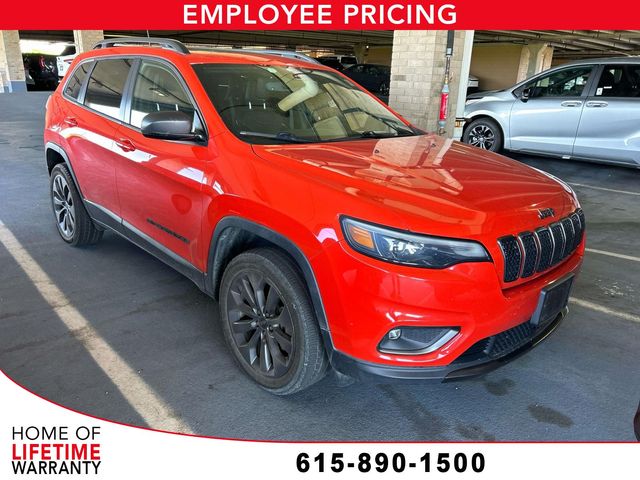 Spitfire Orange Clearcoat 2021 Jeep Cherokee Latitude Lux 4WD SUV / Crossover Four-Wheel Drive 9-Speed Automatic