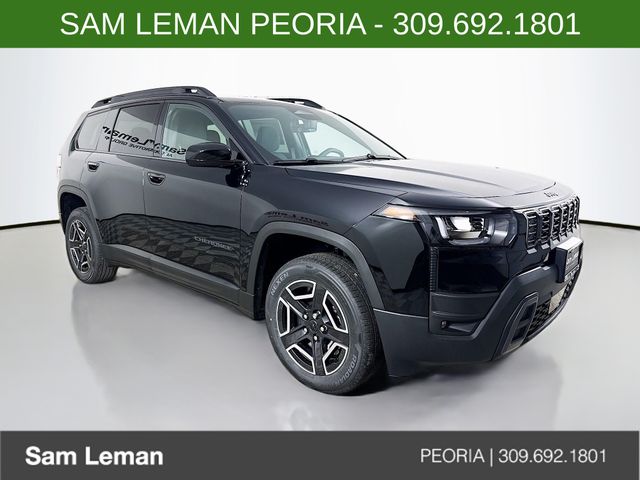 Diamond Black Crystal Pearlcoat 2026 Jeep Cherokee Laredo 4WD SUV / Crossover Four-Wheel Drive Continuously Variable Transmission