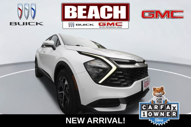 Glacial White Pearl 2023 Kia Sportage EX FWD SUV / Crossover Front-Wheel Drive 8-Speed Automatic