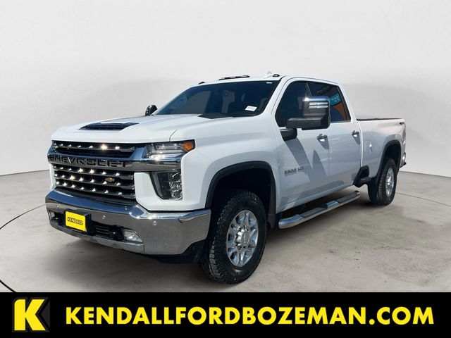 Summit White 2020 Chevrolet Silverado 2500HD LTZ Crew Cab 4WD Pickup Truck Four-Wheel Drive 6-Speed Automatic