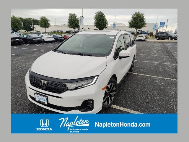 Platinum White Pearl 2026 Honda Odyssey Minivan Front-Wheel Drive Automatic