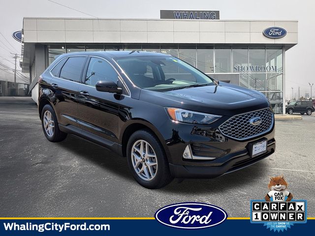 Black Metallic 2023 Ford Edge SUV / Crossover All-Wheel Drive 8-Speed Automatic