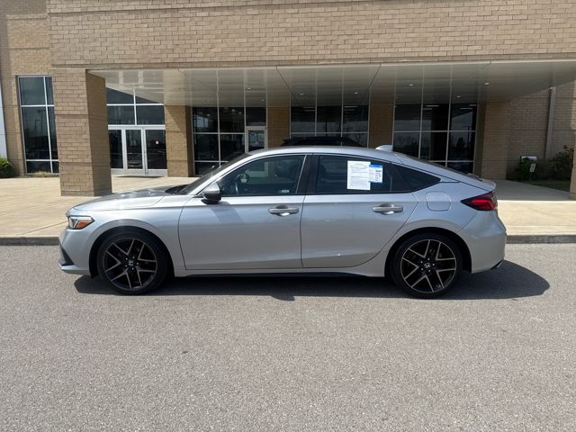 Lunar Silver Metallic 2022 Honda Civic Hatchback Sport Touring FWD Hatchback Front-Wheel Drive Continuously Variable Transmission