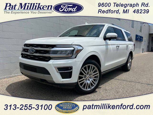 Star White Metallic Tri-Coat 2023 Ford Expedition SUV / Crossover Four-Wheel Drive Automatic