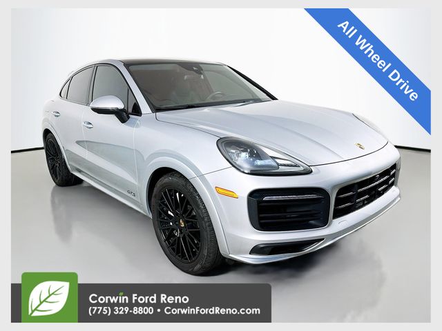 Dolomite Silver Metallic 2021 Porsche Cayenne Coupe Coupe All-Wheel Drive 8-Speed Automatic