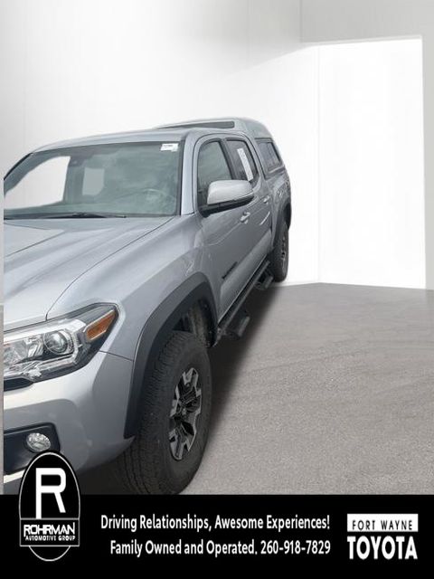 Silver Sky Metallic 2019 Toyota Tacoma TRD Off Road Double Cab 4WD Pickup Truck Four-Wheel Drive 6-Speed Automatic