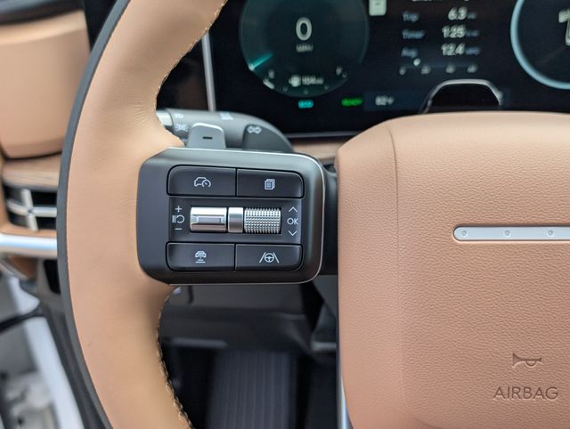 2027 Hyundai Santa Fe Hybrid Calligraphy White at Baytown Hyundai