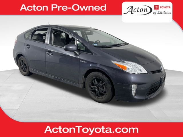 Winter Gray Metallic 2015 Toyota Prius Three Hatchback Front-Wheel Drive Continuously Variable Transmission