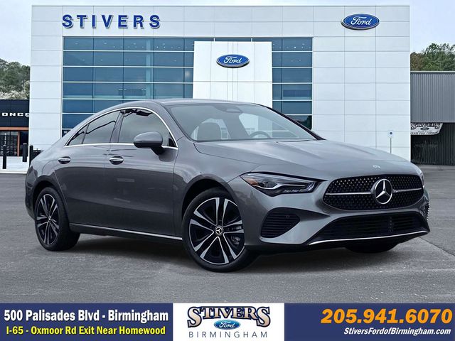 Mountain Gray Metallic 2024 Mercedes-Benz CLA 250 FWD Coupe Front-Wheel Drive 8-Speed Dual Clutch