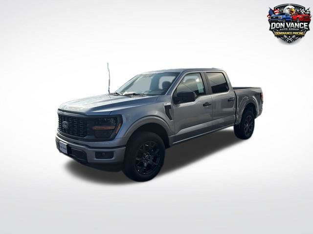 Iconic Silver Metallic 2026 Ford F-150 STX 4dr SuperCrew 4WD Pickup Truck Four-Wheel Drive Automatic
