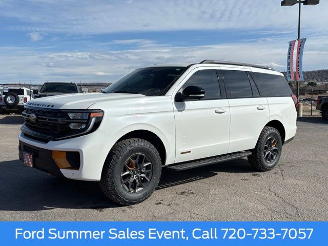 White Metallic 2026 Ford Expedition SUV / Crossover Four-Wheel Drive Automatic