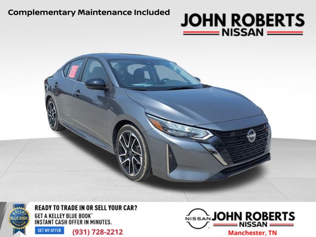 Gray (Gun Metallic) 2024 Nissan Sentra Sedan Front-Wheel Drive Continuously Variable Transmission