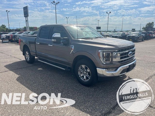 Stone Gray Metallic 2022 Ford F-150 Pickup Truck Four-Wheel Drive Automatic