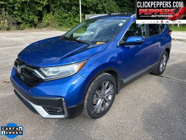 Aegean Blue Metallic 2020 Honda CR-V SUV / Crossover Front-Wheel Drive Continuously Variable Transmission