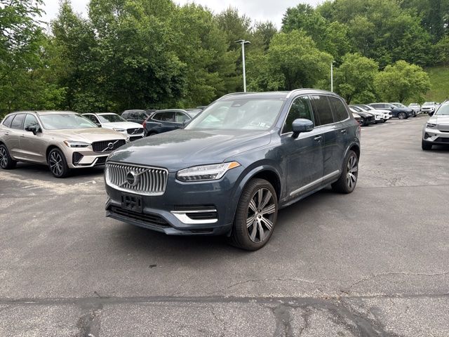 Denim Blue Metallic 2023 Volvo XC90 Recharge T8 Plus Bright Theme 7-Passenger eAWD SUV / Crossover All-Wheel Drive Automatic
