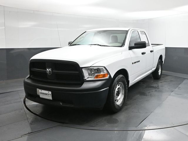 Bright White Clearcoat 2012 RAM 1500 ST Quad Cab Pickup Truck 4X2 6-Speed Automatic
