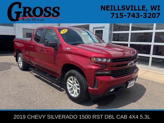Cajun Red Tintcoat 2019 Chevrolet Silverado 1500 Pickup Truck Four-Wheel Drive 8-Speed Automatic