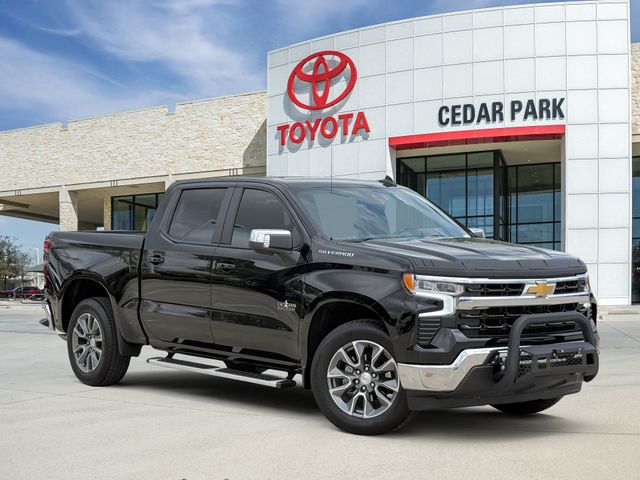 Black 2025 Chevrolet Silverado 1500 LT Crew Cab RWD Pickup Truck 4X2 Automatic