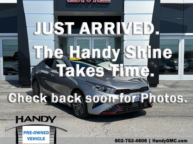 Steel Gray 2024 Kia Forte GT-Line FWD Sedan Front-Wheel Drive Continuously Variable Transmission