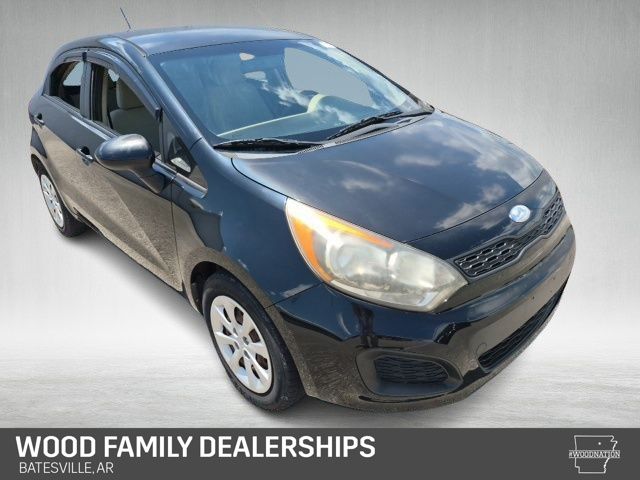 Aurora Black 2013 Kia Rio Sedan Front-Wheel Drive 6-Speed Automatic