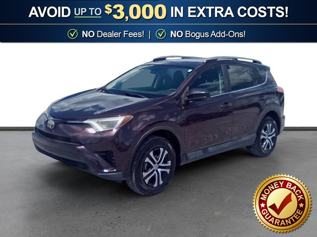 Black Currant 2017 Toyota RAV4 SUV / Crossover Front-Wheel Drive 6-Speed Automatic