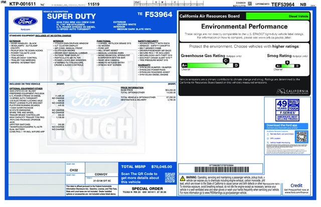 New 2026 White Ford XL image 6