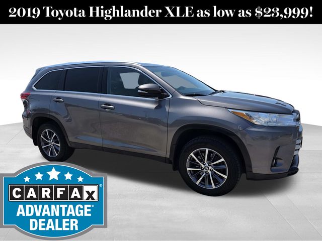 Predawn Gray Mica 2019 Toyota Highlander SUV / Crossover All-Wheel Drive 8-Speed Automatic